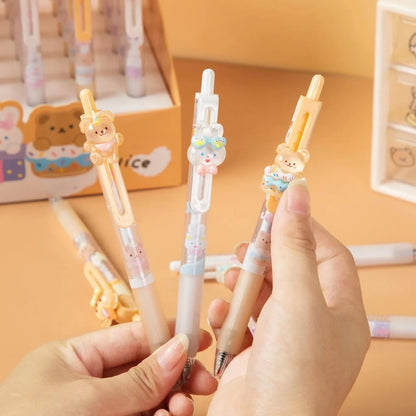 Bunny and Bear Party Gel Pen - Tinyminymo