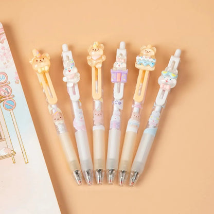Bunny and Bear Party Gel Pen - Tinyminymo