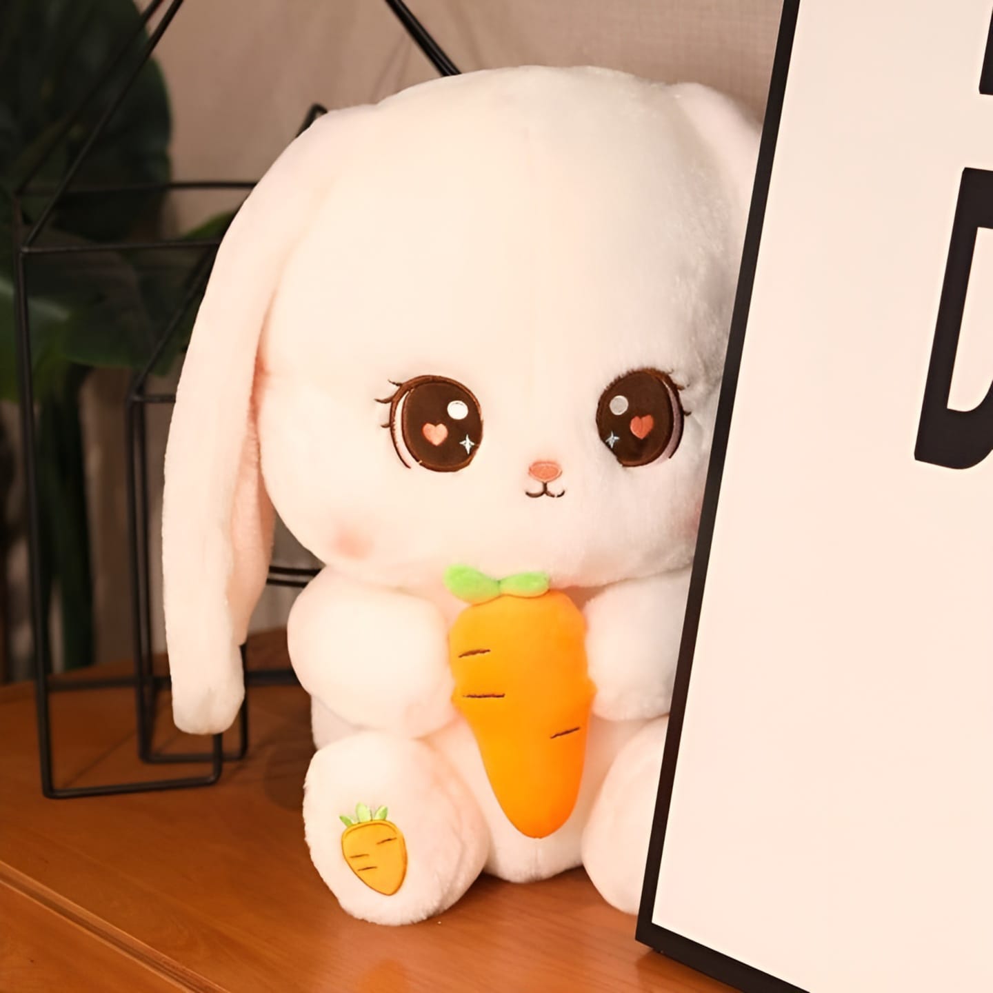 Bunny with Carrot Soft Toy - Tinyminymo