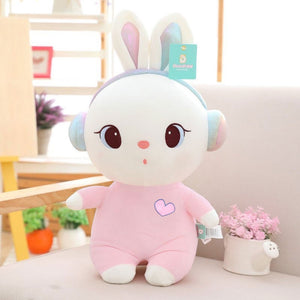 Bunny with Headphone Plush Toy - Tinyminymo