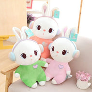 Bunny with Headphone Plush Toy - Tinyminymo