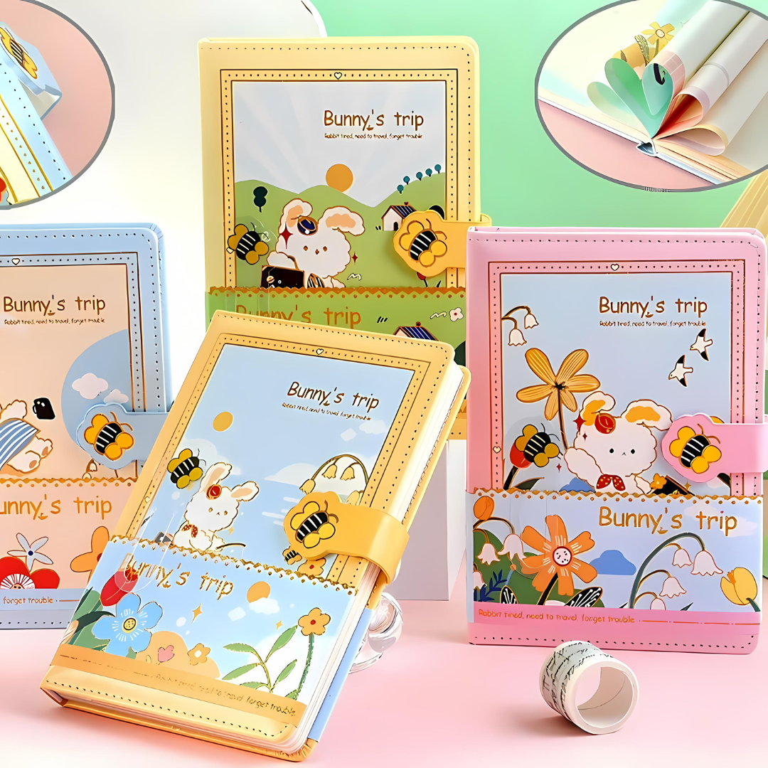 Bunny's Trip Kawaii Planner - Tinyminymo
