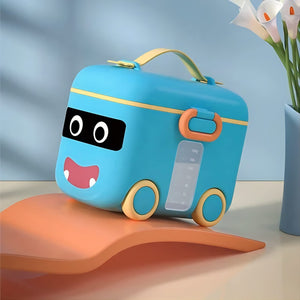 Bus Container with Spoon for Kids - Tinyminymo
