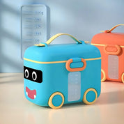 Bus Container with Spoon for Kids - Tinyminymo