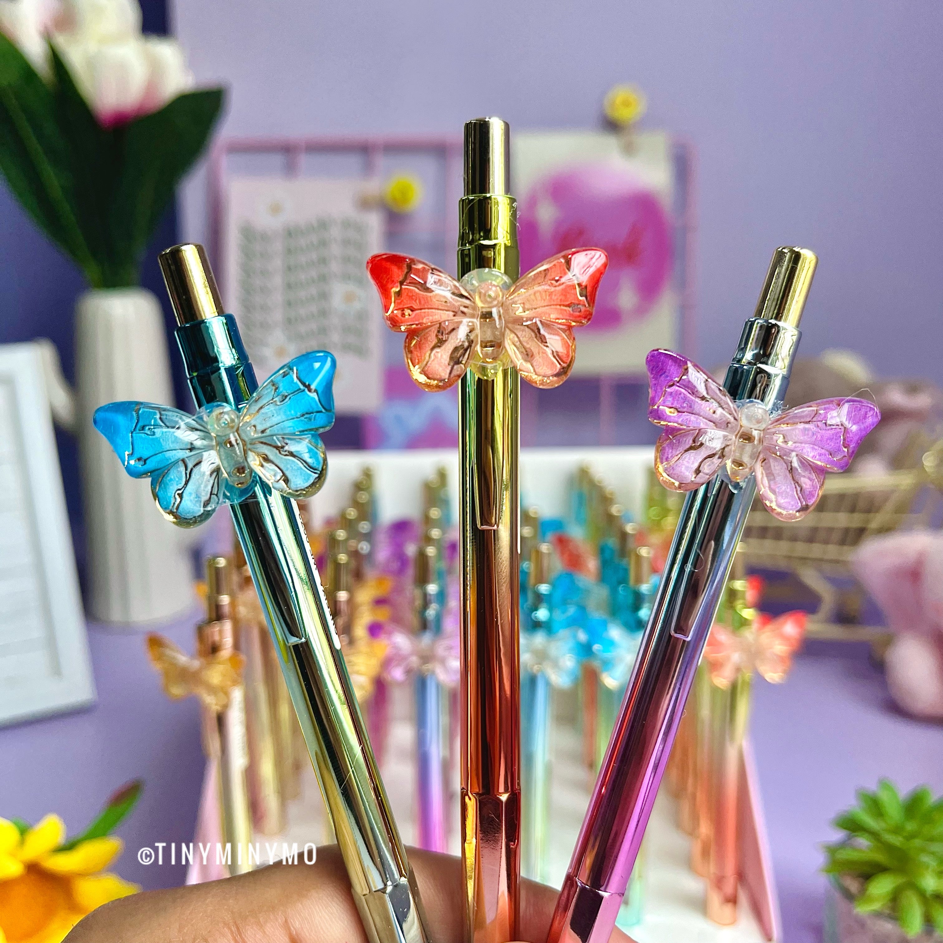 Butterfly Charm Mechanical Pencil - Tinyminymo