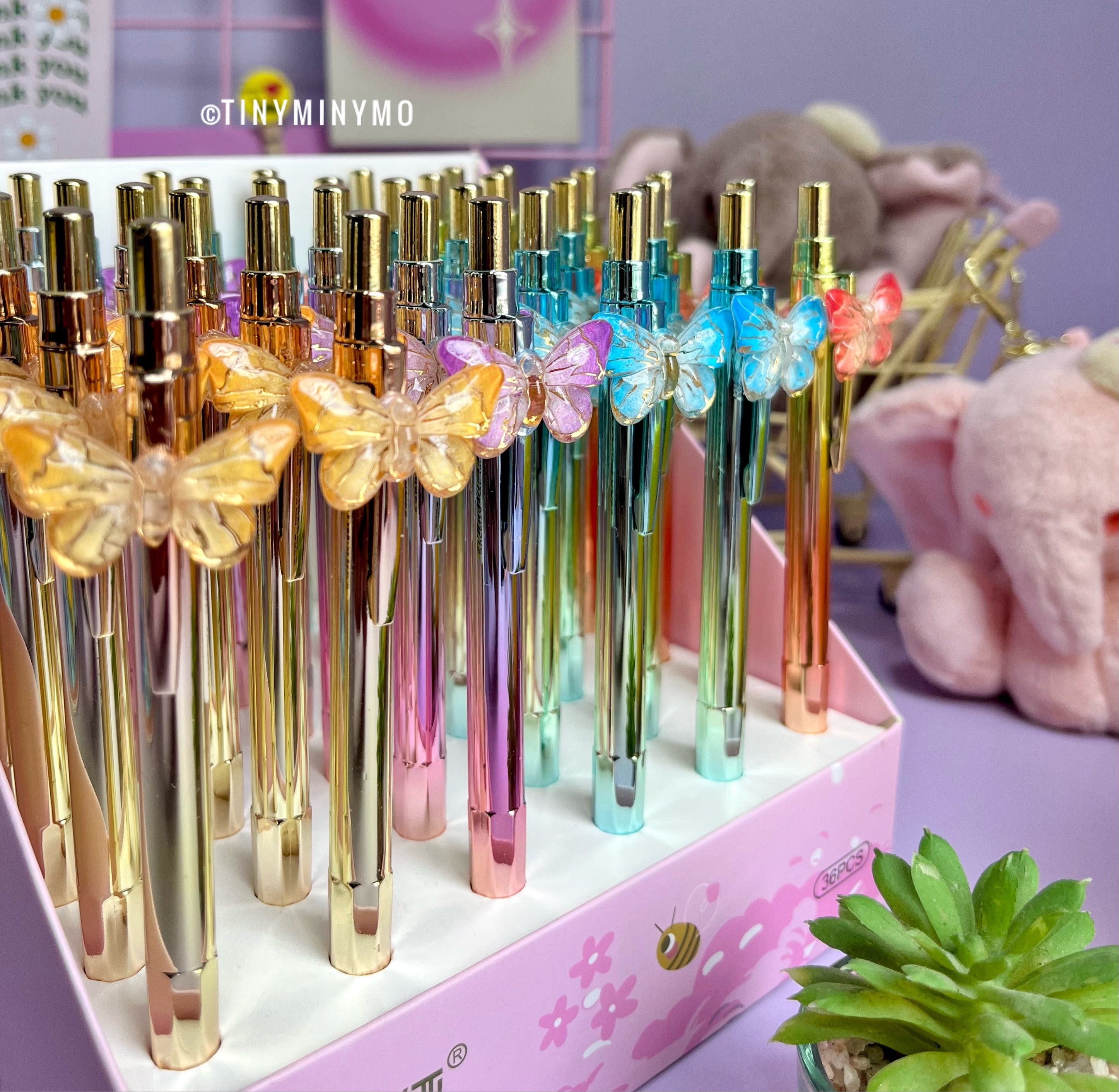 Butterfly Charm Mechanical Pencil - Tinyminymo