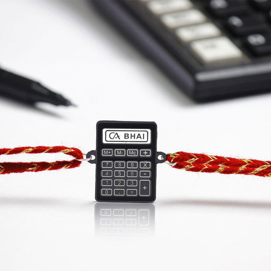 CA Bhai Metal Rakhi - Tinyminymo
