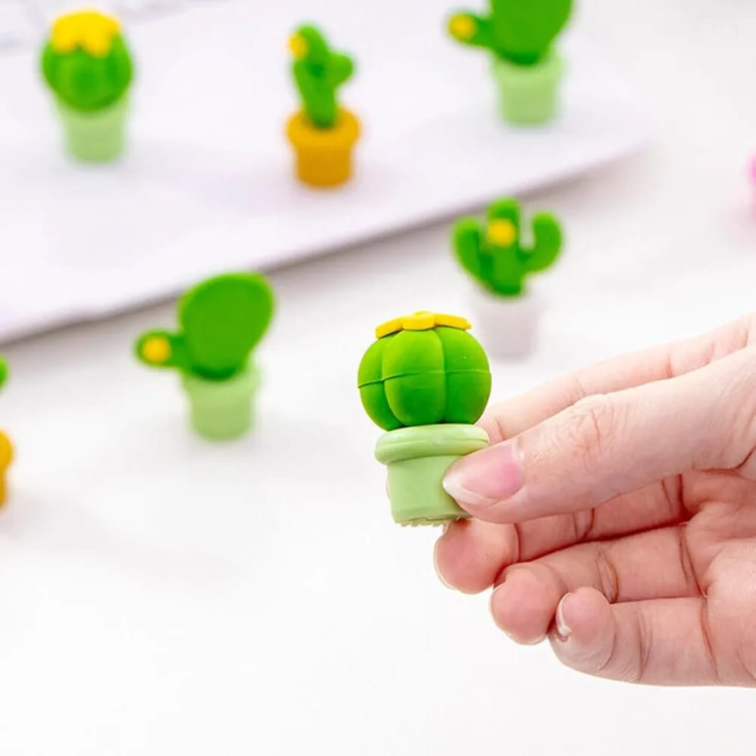 Cactus Eraser Set - Tinyminymo