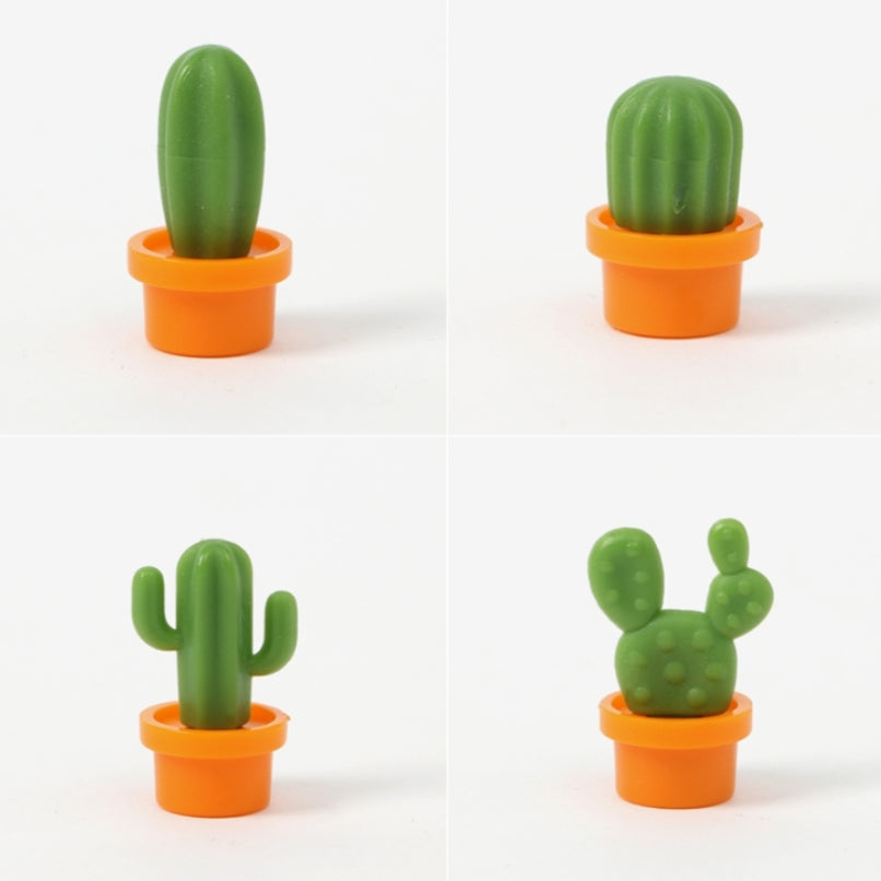 Cactus Fridge Magnet - Set of 6 - Tinyminymo
