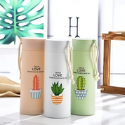 Cactus Love Glass Bottle - Tinyminymo