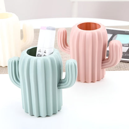 Cactus Shaped Pen Stand - Tinyminymo