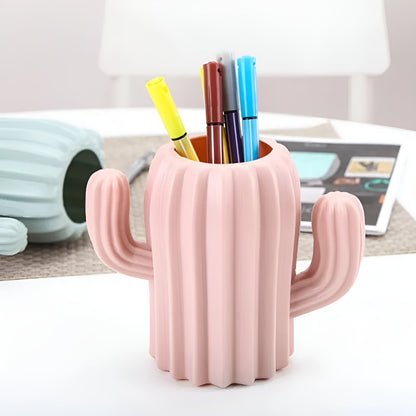 Cactus Shaped Pen Stand - Tinyminymo