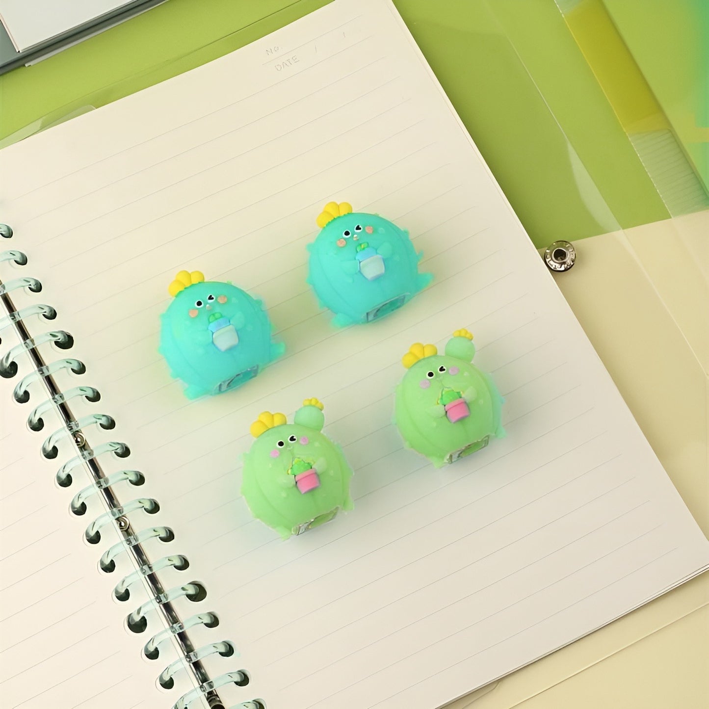 Cactus Shaped Pencil Sharpener - Tinyminymo