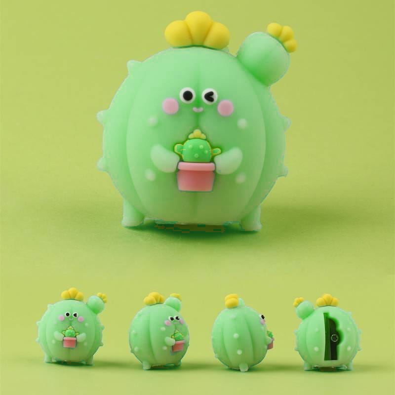 Cactus Shaped Pencil Sharpener - Tinyminymo