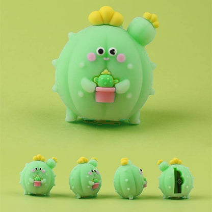 Cactus Shaped Pencil Sharpener - Tinyminymo