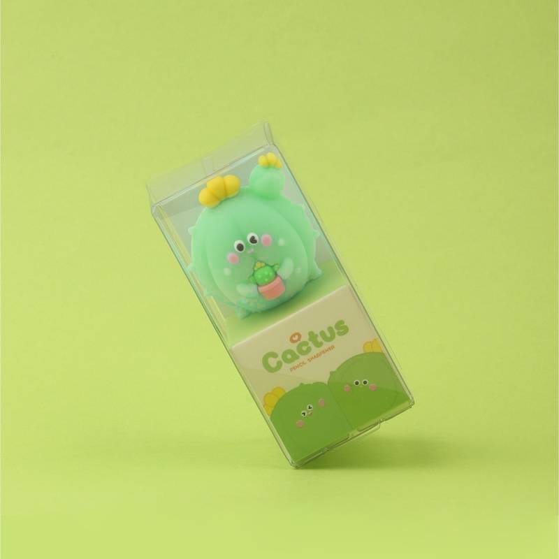 Cactus Shaped Pencil Sharpener - Tinyminymo