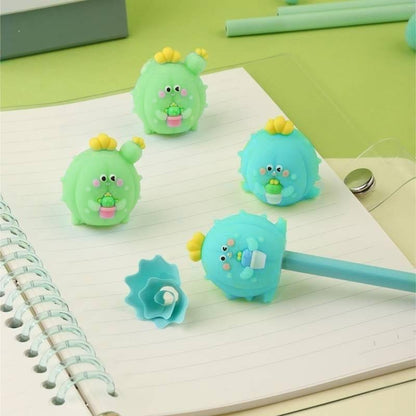 Cactus Shaped Pencil Sharpener - Tinyminymo