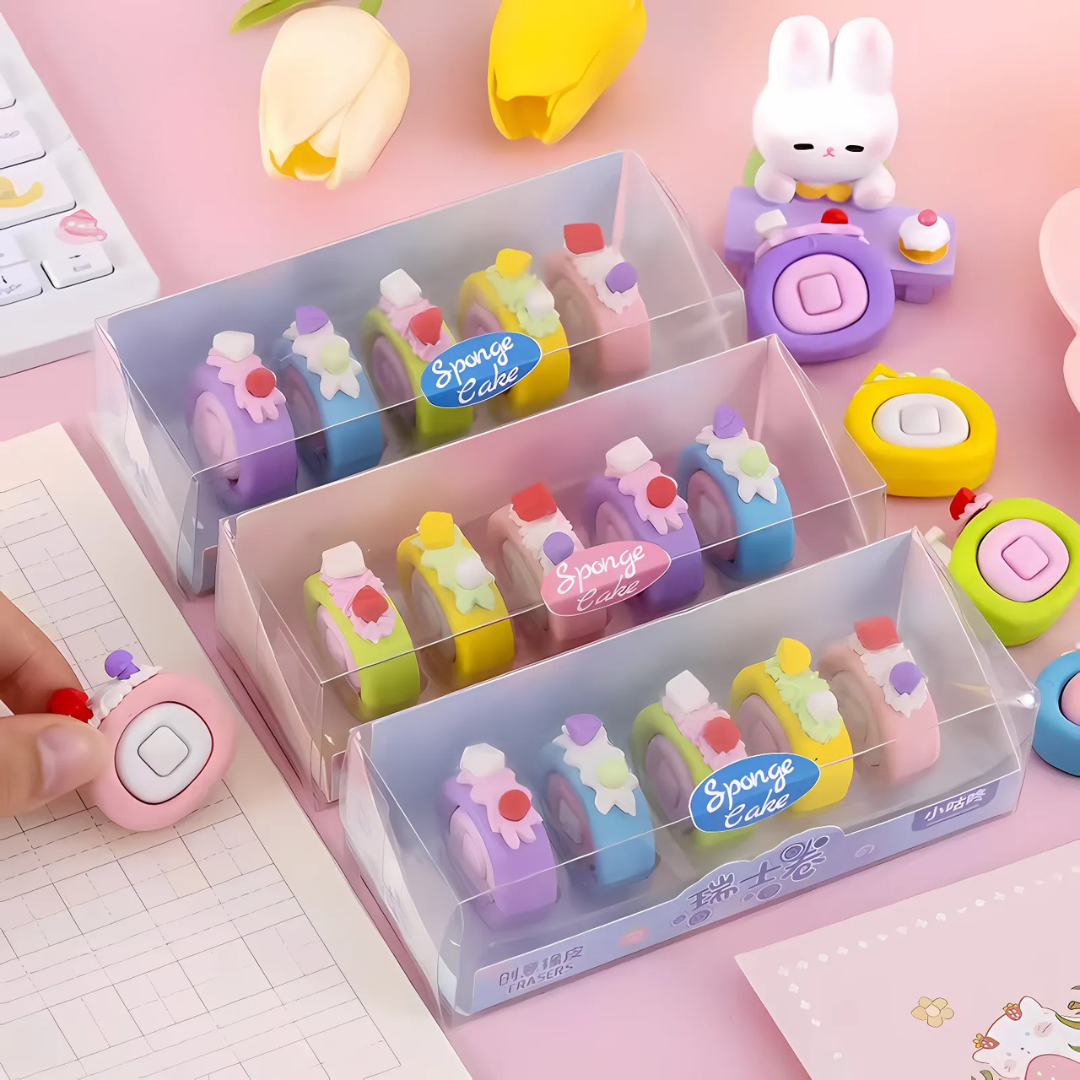 Cake Eraser set - Tinyminymo