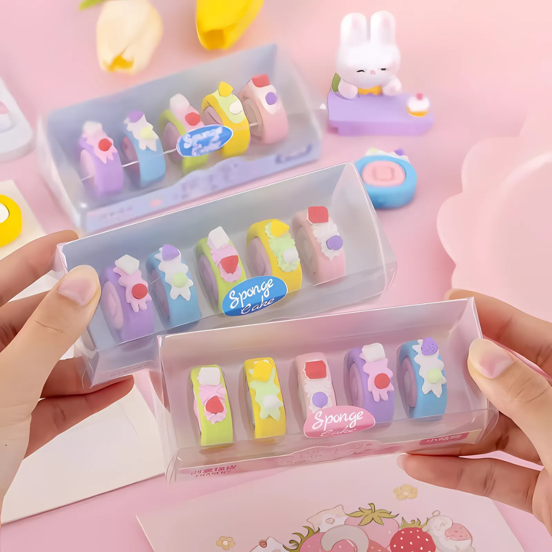 Cake Eraser set - Tinyminymo