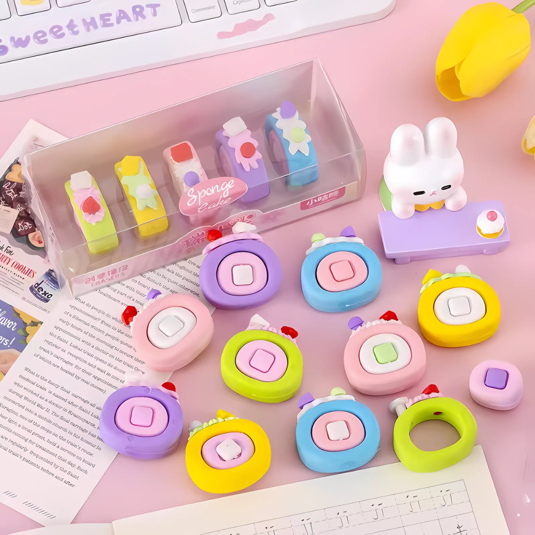 Cake Eraser set - Tinyminymo