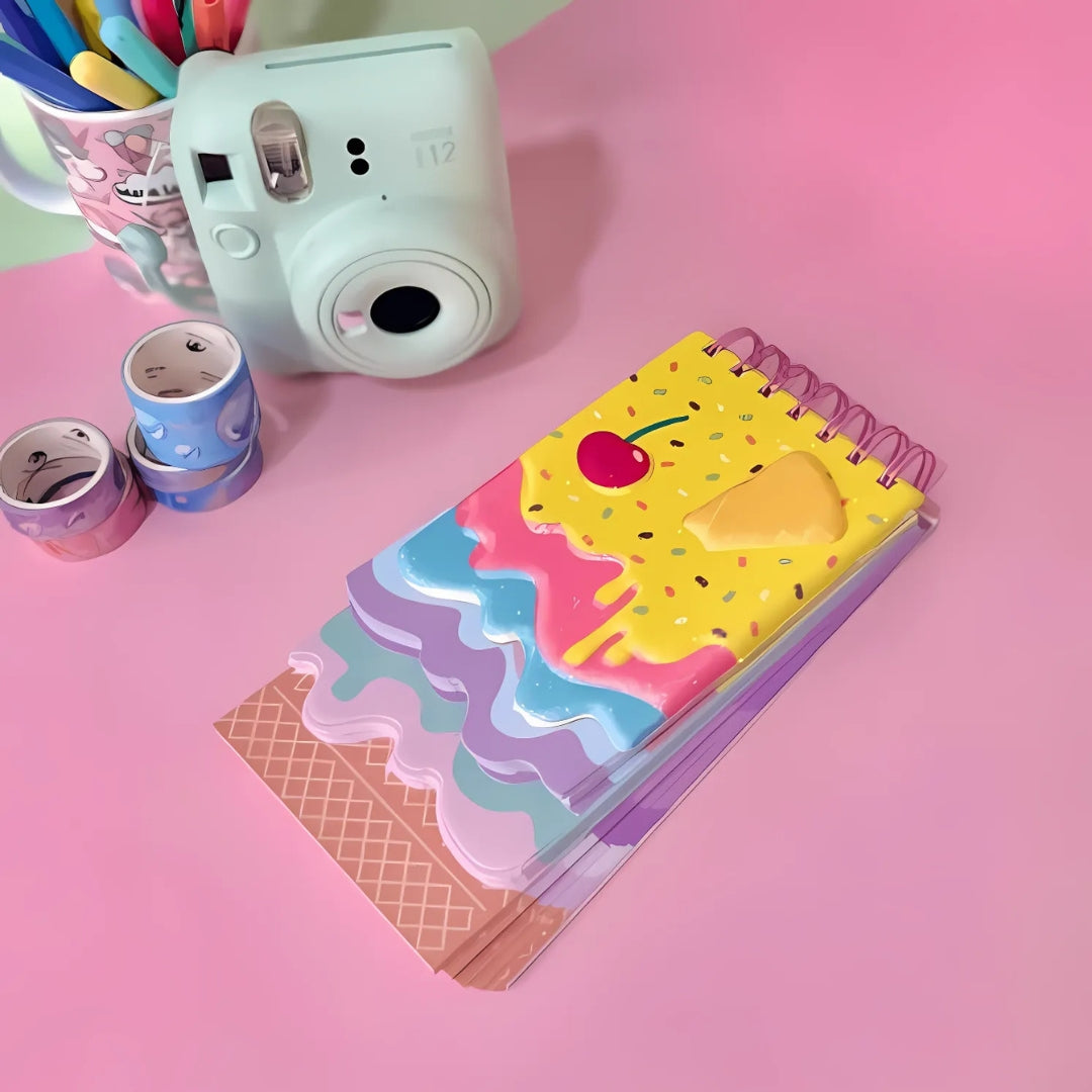 Candy Glitter Notebook - Tinyminymo