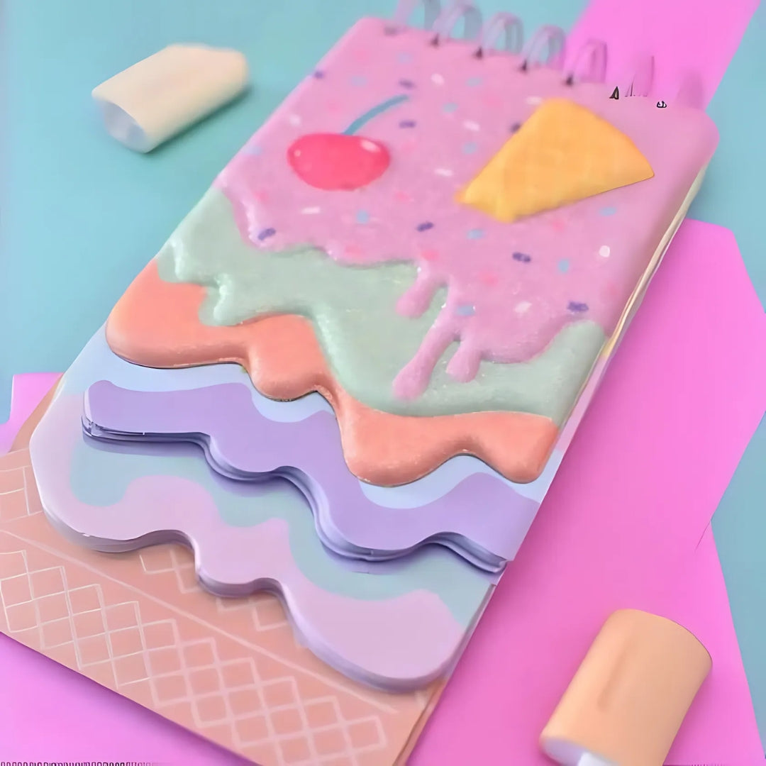 Candy Glitter Notebook - Tinyminymo