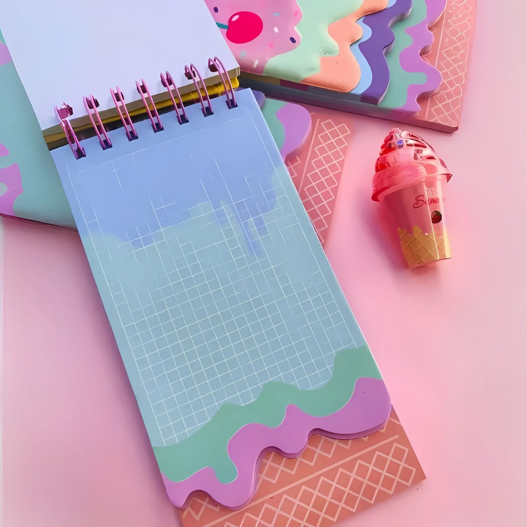 Candy Glitter Notebook - Tinyminymo