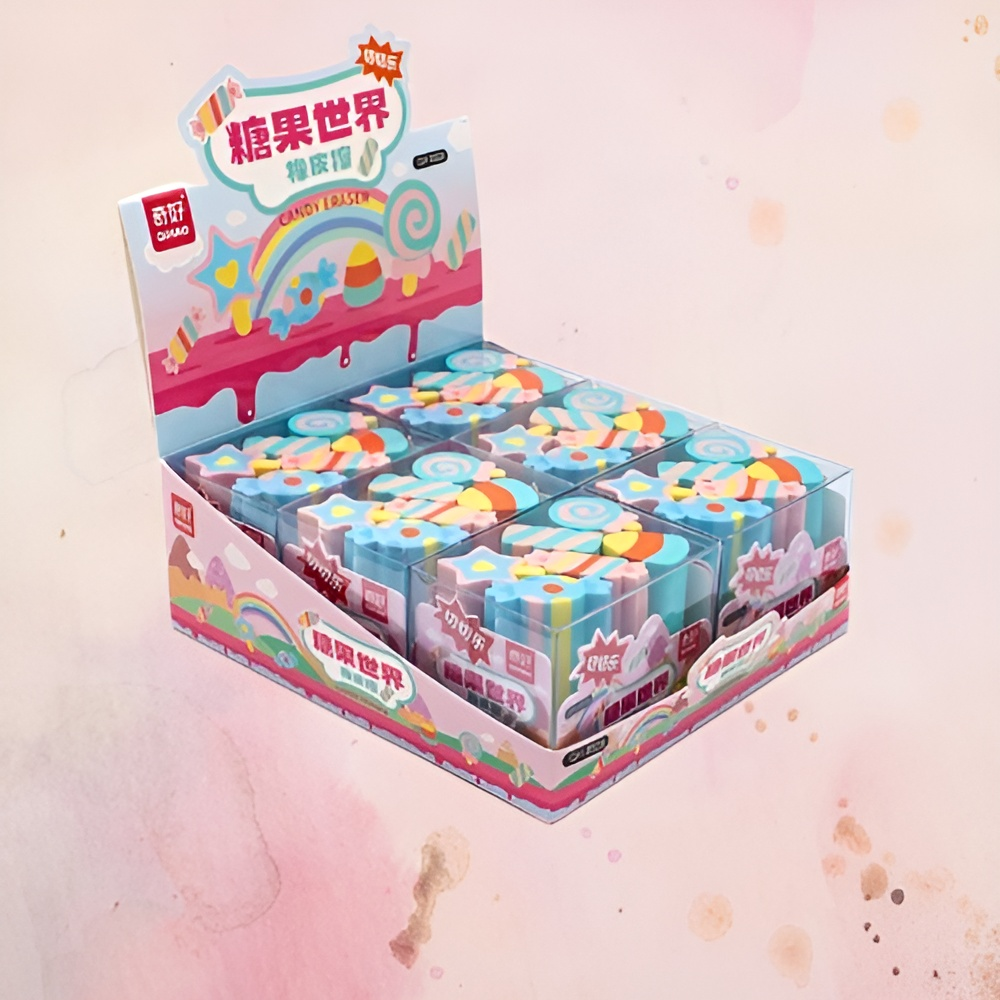Candy Long Eraser Set - Tinyminymo