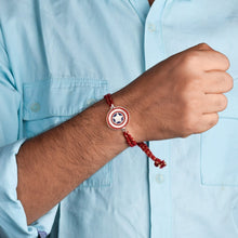 Load image into Gallery viewer, Captain America Metal Rakhi - Tinyminymo
