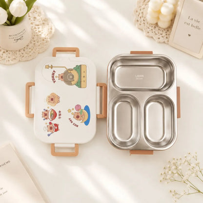 Capybara Lunch Box with Three Compartments - Tinyminymo