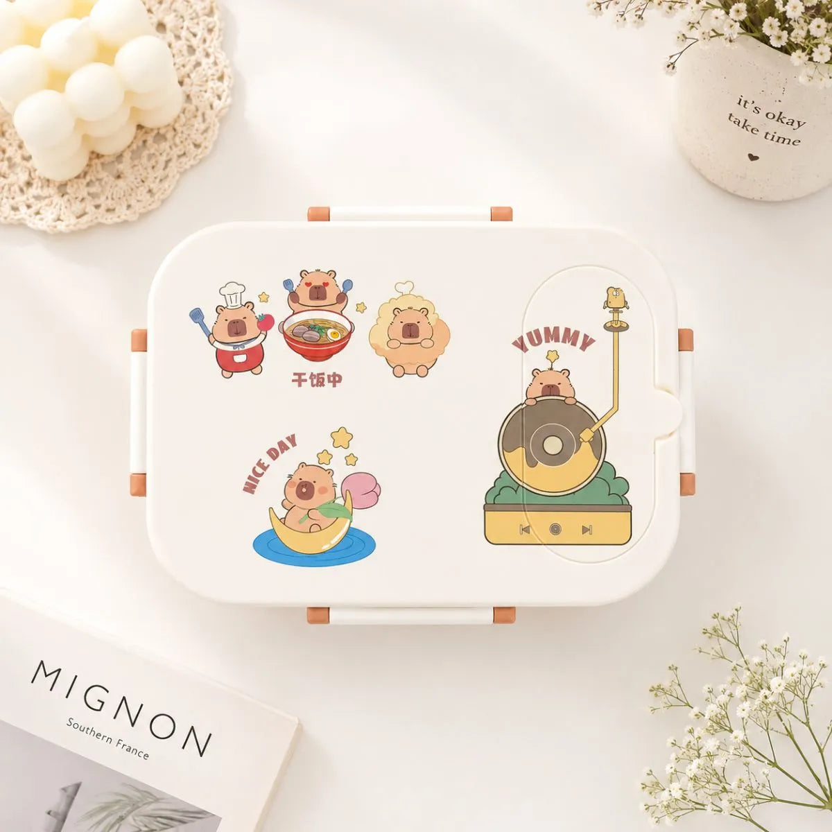 Capybara Lunch Box - Tinyminymo