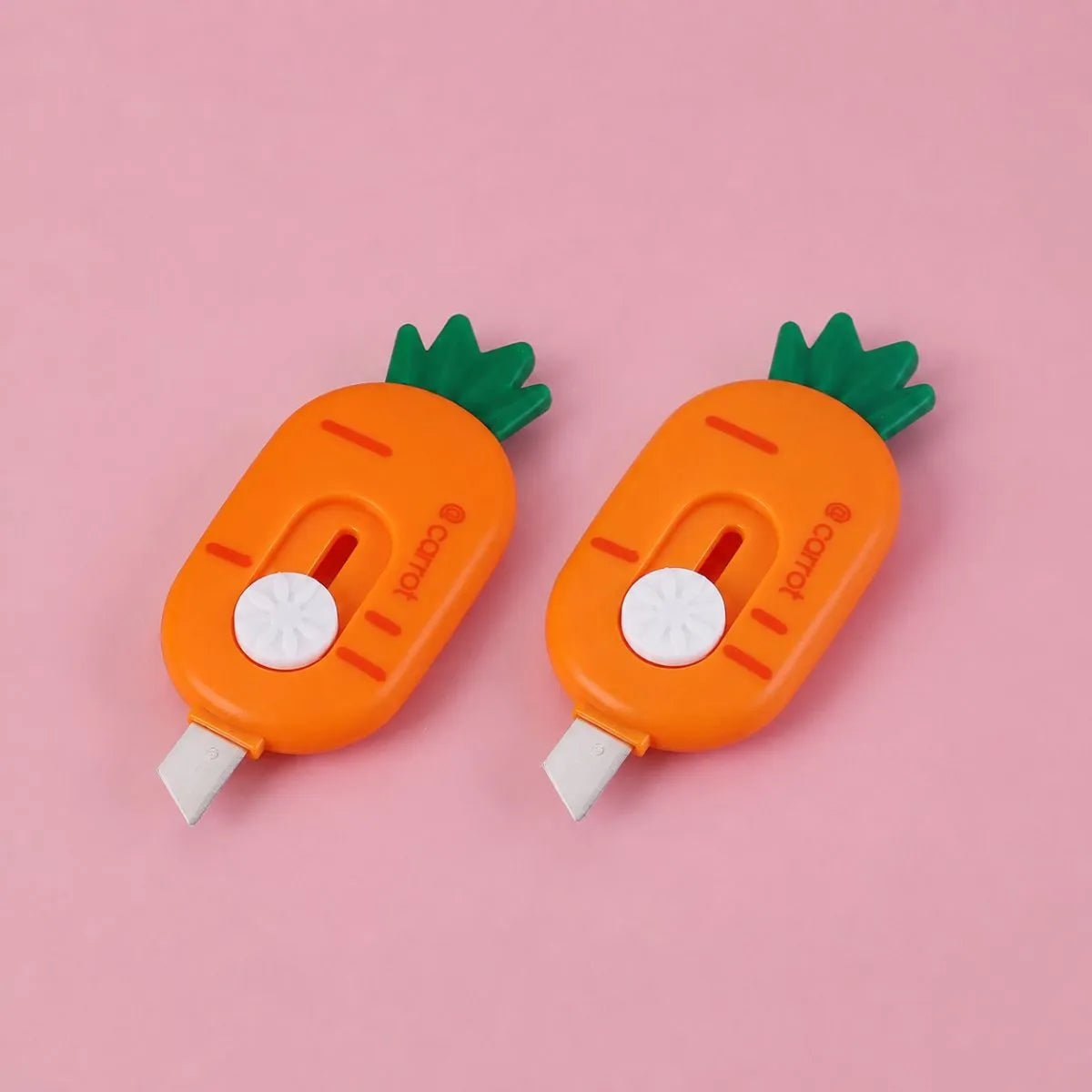Two Carrot Open Paper Cutters - Tinyminymo