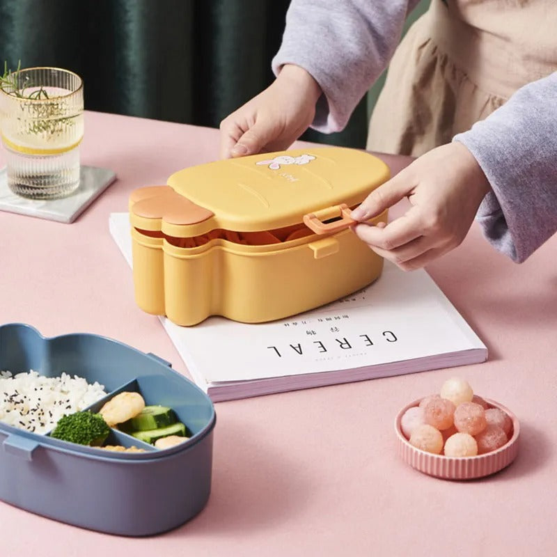 Carrot Shaped Kids Lunch Box - Tinyminymo