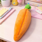 Orange Color Zipper Pouch - Tinyminymo