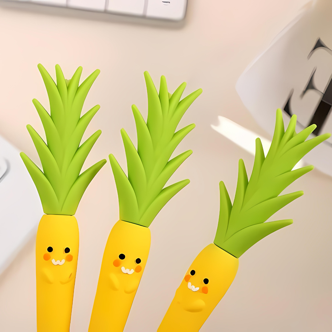 Carrot and Pineapple Gel Pen - Tinyminymo