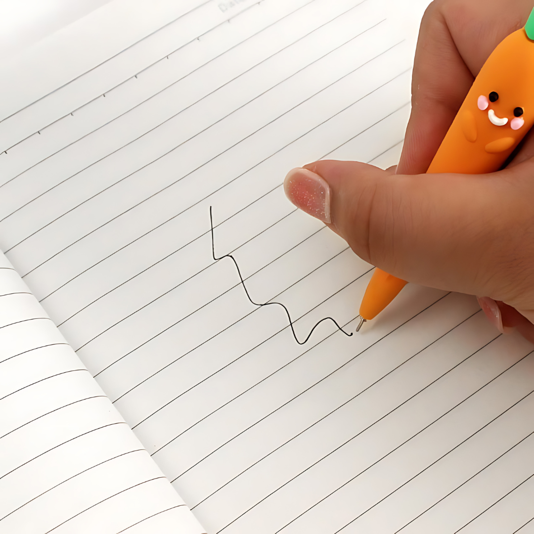 Carrot and Pineapple Gel Pen - Tinyminymo