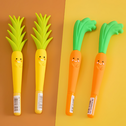 Carrot and Pineapple Gel Pen - Tinyminymo