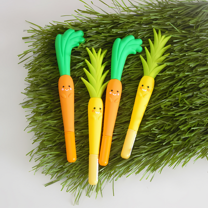 Carrot and Pineapple Gel Pen - Tinyminymo