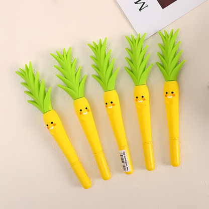 Carrot and Pineapple Gel Pen - Tinyminymo
