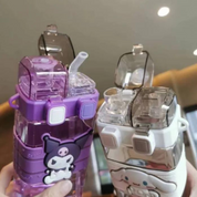 Cartoon Dual Sipper Kids Bottle - Tinyminymo