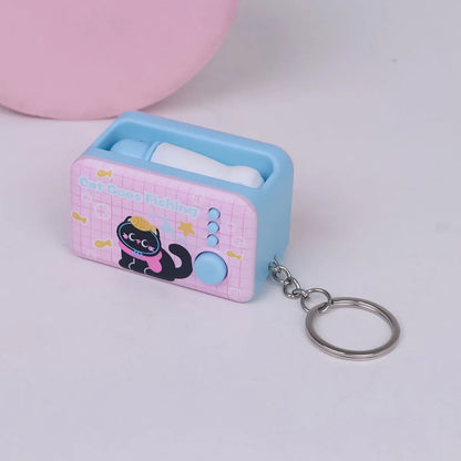 Pink Cat Claw Keychain - Tinyminymo
