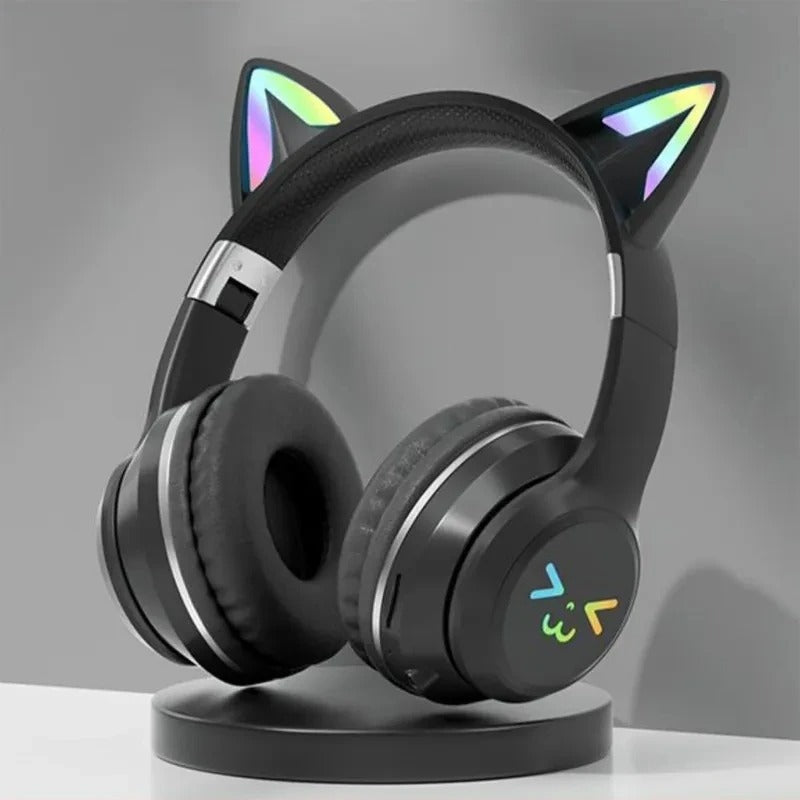 Cat Headset with LED for Girls - Tinyminymo
