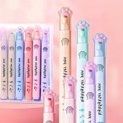 Cat Paw Highlighters - Set of 6 - Tinyminymo
