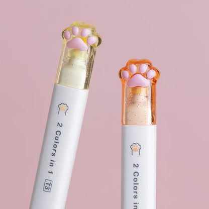 Cat Paw Highlighters - Set of 6 - Tinyminymo
