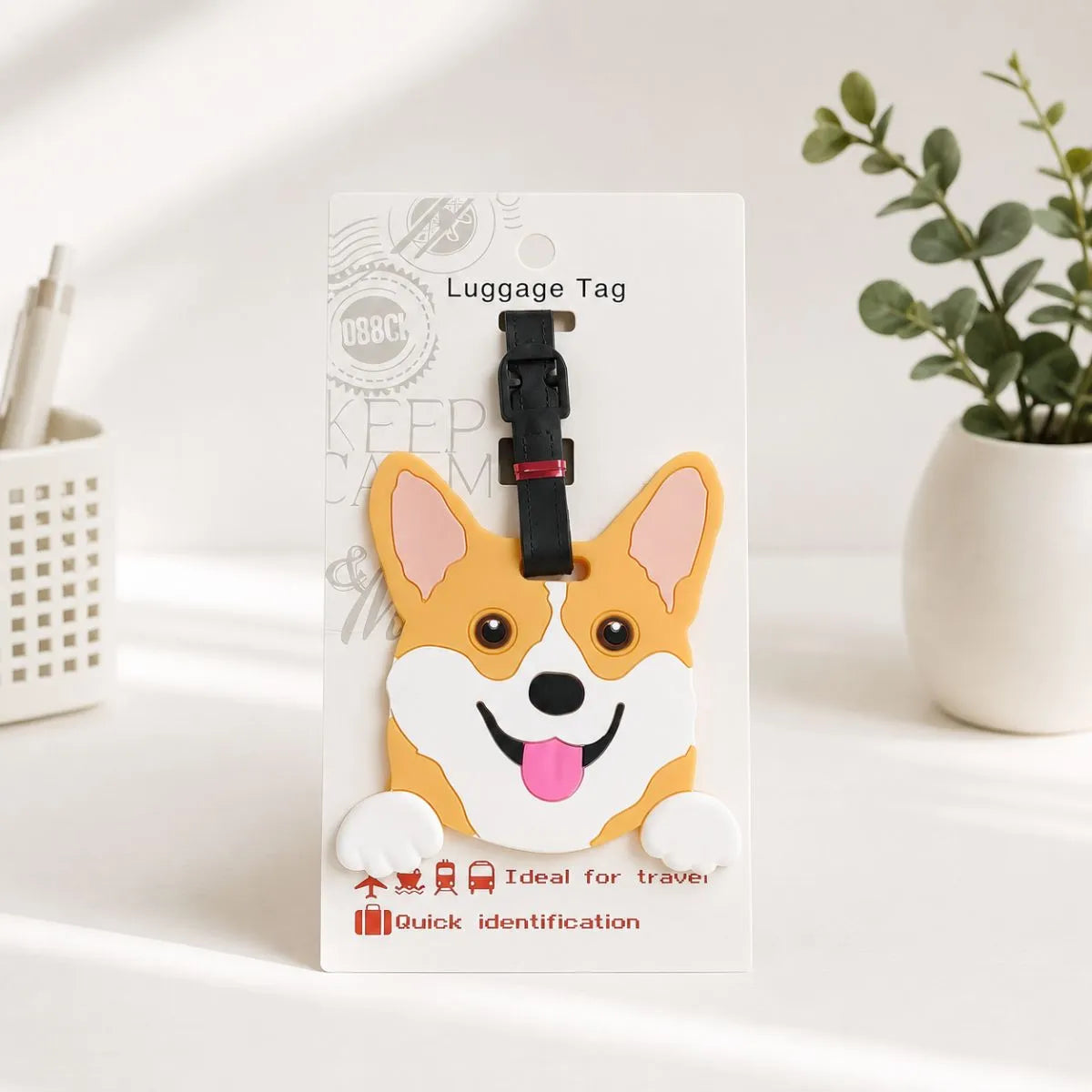 Puppy Luggage Tag - Tinyminymo