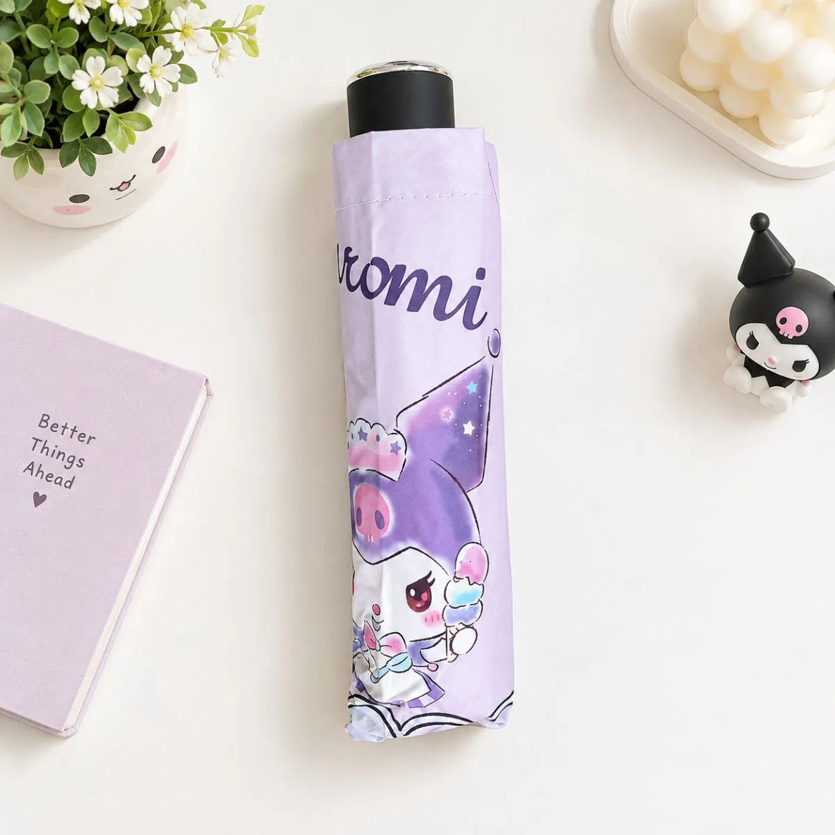 Kuromi Print Umbrella - Tinyminymo