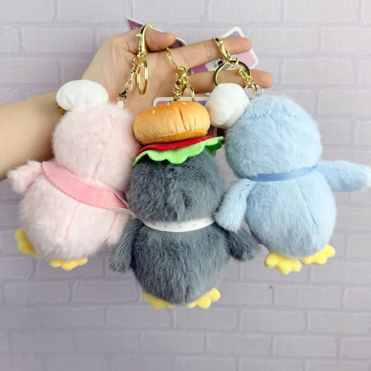 Backside of Penguin Keychains - Tinyminymo