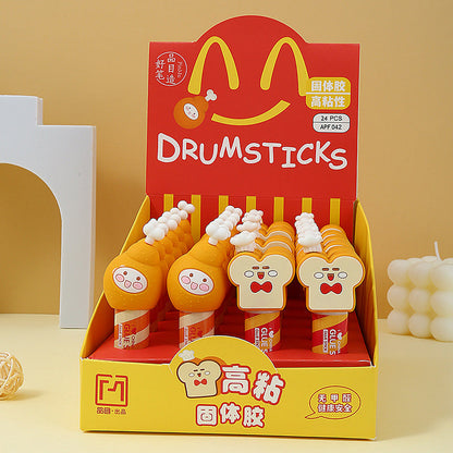 Chicken and Bread Gluestick - Tinyminymo