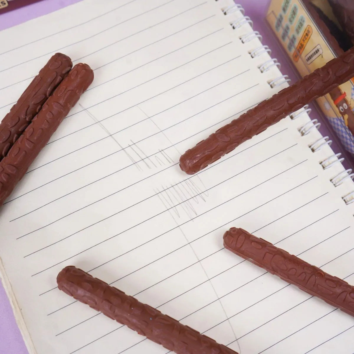 Chocolate Stick Erasers - Tinyminymo