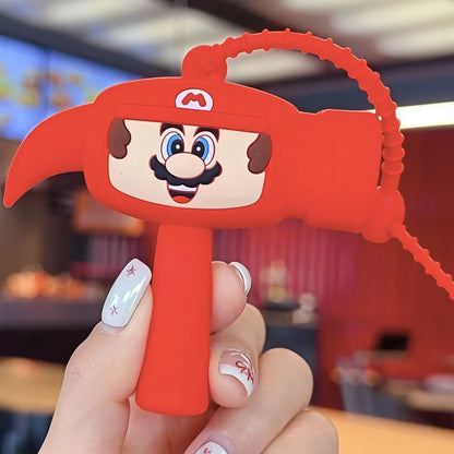 Red Mario Choo-Choo Keychain - Tinyminymo